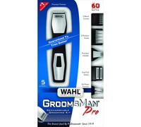 Wahl 9855-300 Groomsman Pro All-in-one Rechargeable Grooming Kit Black/Silver