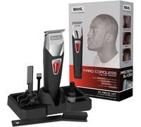 Wahl Afro T-Pro Men's Hair Trimmer Clipper Kit T-Blade Cordless Rechargeable UK