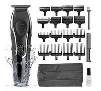 Wahl Aqua Blade Stubble & Beard Trimmer, Trimmers for Men, Stubble Trimmers, Male Grooming Set, Close Cutting, Fully Washable, Suitable for Wet/Dry Use, Beard Care