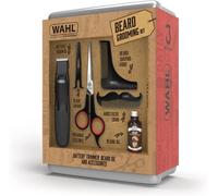 Wahl Beard Grooming Kit Gift Set 6PCs Trimmer Beard Oil Accessories Men