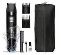 Wahl Beard Trimmer Men, Precision Glide, Hair Trimmers for Men, Mens Stubble Trimmer, Male Grooming Set, Fully Washable, Integrated Cutting Combs, Waterproof Beard Trimming