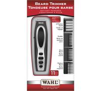 Wahl Canada Beard Trimmer, Self-sharpening precision ground blades, Battery Operated, Men Grooming, V-trim guide for fine line detailing - Model 3283