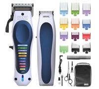 Wahl Clipper Kit Combi Cordless Lithium, Full Haircut Kit, Taper Lever for Fading, Ultra Powerful Battery, Finishing Touches & Beard Maintenance, Scissors & Hair Comb