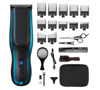 Wahl Clipper Kit Self Clip 360 Self Hair Clipping Cordless Black 10 Attachment