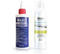 Wahl Blade Maintenance Kit, Clipper Oil and Hygiene Spray, Maintenance Set for Blades, Suitable for Hair Clipper and Trimmer Blades, Lubricating Sprays, Reduces Friction, Removes Dirt
