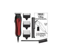 WAHL CLIPPER T-Pro Corded Trimmer - Trim, detail, fade, outline and shave with this versatile trimmer - Model 9307-300, Red/Black