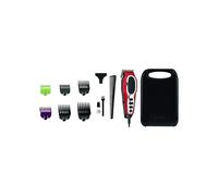 WAHL Close Cut Pro Hair Clipper - Automatically sharpened blade - 6 combs - Red