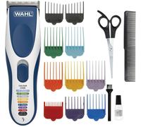 WAHL Colour Pro 9649-017 Hair Clipper - White & Blue, Blue,White