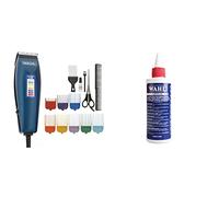 Wahl Colour Pro Corded Clipper, Hair Clippers for Men, Head Shaver, Men's Hair Clippers & Clipper Oil, Blade Oil for Hair Clippers, Beard Trimmers and Shavers, Lubricating Oils, 250 ml