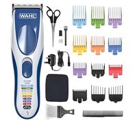Wahl Colour Pro Cordless Clipper Kit Soft Hairbrush Neck Duster - 12 Colour