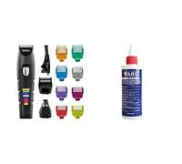 Wahl Colour Trim 8-in-1 Multigroomer, Gifts for Men, Christmas Gifts, Colour Coded Multi Groomer & Clipper Oil, Blade Oil for Hair Clippers,118.3 ml