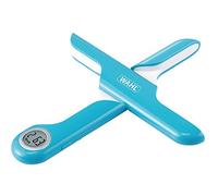 WAHL Compact Folding Scale, Kitchen Weighing Scales, Digital, 5kg Capacity, Cooking and Baking Scale, Travel and Camping, Portable, Pocket Sized, LCD Display, Blue