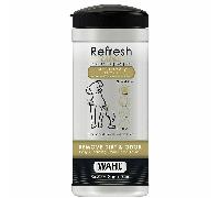 Wahl Dog Refresh Cleaning Wipes Coconut Lime Verbena x50