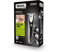 Elite 8in1 Multigroomer, Full Body Trimming, Washable Blade Heads, Nose Trimming, Ear Hair Removal, Long Life Battery, Perfect for Him, Easy Maintenance