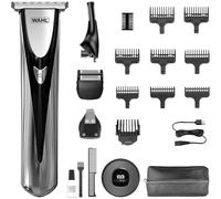 Wahl Elite 8in1 Multigroomer, Full Body Trimming, Washable Blade Heads, Nose Trimming, Ear Hair Removal, Long Life Battery, Perfect for Him, Easy Maintenance