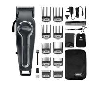 WAHL Elite Pro 20606-0410 Cordless Hair Clipper Kit - Black & Silver, Black,Silver/Grey