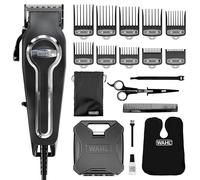 Wahl Elite Pro Hair Clipper, Corded Hair Clipper, Premium Cutting Combs, Black