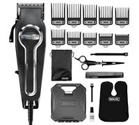 Wahl Elite Pro Hair Clipper, Men's Corded Hair Clippers, Hair Clippers for Men, DIY Haircuts, Home Hair Cutting, Men’s Head Shaver, Buzz Cut, Fading, Secure Fit Premium Cutting Combs, Black