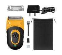 Wahl Extreme Grip Shaver, Flexible Foils, Non-Slip Grip, Easy Clean, Total Control & Comfortable Shaving, Designed for Travel & Quick Groom Use, 60 Minutes of Power, Lithium LED Charge Display