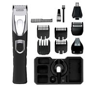 Wahl Father's Day Gift, Gifts for Dad, Precision 4-in-1 Hair Trimmer, Beard and Stubble Trimmers for Men, Men’s Ear and Nose Hair Trimmer, Male Grooming Set, Washable Heads, Cordless, Beard Care Kit