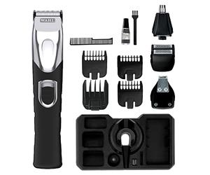 Wahl Father's Day Gift, Gifts for Dad, Precision 4-in-1 Hair Trimmer, Beard and Stubble Trimmers for Men, Men’s Ear and Nose Hair Trimmer, Male Grooming Set, Washable Heads, Cordless, Beard Care Kit