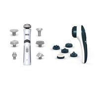 Wahl Flex Cordless Vibration Massager, Improves Blood Circulation, Release Muscle Knots, 7 Attachments, Wand Massagers, Cordless Massage, Adjustable Speed Settings & Compact Massager