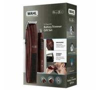 Wahl Groom Ease Beard Trimmer Hair Cut Nose Nasal Ear Clipper Gift Set Maroon