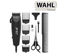 Wahl Groom Ease 100 Series Hair Corded Clipper Professional 9 Pieces Kit Black..