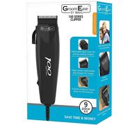 Wahl GroomEase 100 Series Hair Clipper Corded Men Shaver Trimmer Kit 9-Piece Set