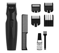 WAHL GROOMEASE 9 PIECE BATTERY STUBBLE & BEARD TRIMMER GROOMING KIT 5606-917