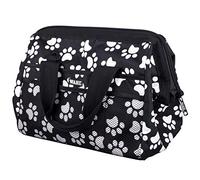 Wahl Grooming Frogmouth Bag White Paw Print On Black