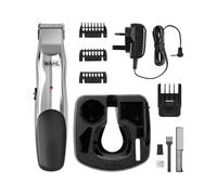 Wahl 9916-1117 Groomsman Rechargeable Beard Trimmer - Black and Silver, Black