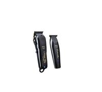 Wahl Cordless Barber Combo - Cordless Hair Clipper Combo - Black Magic Clip & Detailer Li - Titanium Knives, 100 Minutes Working Time