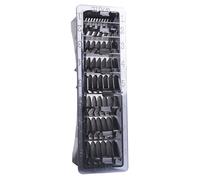 Wahl Hair Clipper Black Plastic Comb Set With Organiser Attachment Tray3170-801
