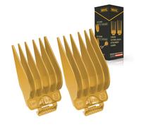 Wahl Hair Clipper Genuine Secure Fit Attachment Guard Set for Long Hair Styles and Fades, 2 Full Size Hair Clipper Guide Combs for Increased Cutting P