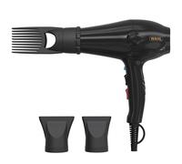 Wahl Hair Dryer PowerPik 5000 Women's Pik Attachment Afro 3-Heat Setting Black