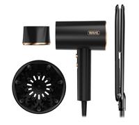 Wahl Ionic Flow Hair Dryer/Argan Oil Infused Straightener Styling Gift Set