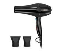 Wahl Ionic Style Hairdryer, Professional Quality Dryer, Hair Dryers for Women, Cool Shot Button, 3 Heat and 2 Speed Settings, Quick Dry Airflow, Fast Drying, Black