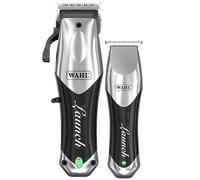 WAHL Launch™ Combo - Cordless Clipper & Trimmer Kit for Pro Haircuts & Detailing, USB-C Charging, 6 Clipper & 3 Trimmer Guides, Beard Brush, Storage Pouch - Lightweight & Ergonomic