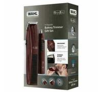 Wahl Men Cordless Hair Beard Cutter Nasal/Ear/Mustache Battery Trimmer- Gift Set