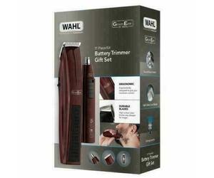 Wahl Men Cordless Hair Beard Cutter Nasal/Ear/Mustache Battery Trimmer- Gift Set
