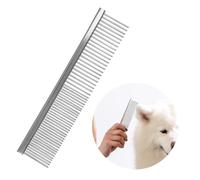 Wahl Metal Pet Comb, Stainless Steel Dog and Cat Comb, Rust Resistant