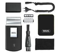 Wahl Pocket Travel Foil Shaver, Compact Rechargeable Single Foil Close Shave, 3615-0403, Black & Silver