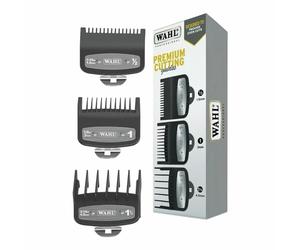 Wahl Premium 3 Pack Clipper Guard Attachment Comb Set - Size: ½ , 1 & 1½