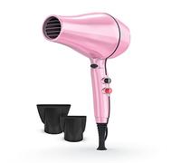 Wahl Pro Keratin Dryer - Pink Shimmer, Keratin Infused tourmaline Coated Grille, Ionic Function Reduces Static, Cool Shot Button, 3 Heat and 2 Speed Settings