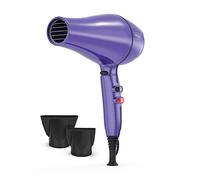 WAHL Pro Keratin Dryer - Purple Shimmer, Keratin Infused Tourmaline Coated Grille, Ionic Function Reduces Static, Cool Shot Button, 3 Heat and 2 Speed Settings