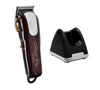 Wahl Professional - 5-Star Magic Clip Cord/Cordless Hair Clipper #8148 - Includes Weighted Cordless Clipper Charging Stand #3801-100 - for Professional Barbers and Stylists