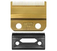 Wahl Professional Stagger Tooth Gold Bladeset High Precision Replacement Blade Dlc Titanium Coated Seamless Blending Fits Cordless Magic Clip 8148 8509