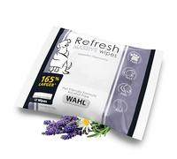 Wahl Refresh Massive Dog Wipes for Cleaning and Odor Control, Face, Body, Butt and Paw Cleaner for Dogs, Lavender Chamomile Scent, 36 Count, Model 3027118