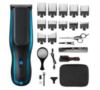 Wahl Self Clip 360 Cordless Rechargeable Lithium Men's DIY Hair Clipper | Soft Cut, Double Grip "360 Secure Grip", Fluid Cut, 10 Accessory Combs, USB Charging, Washable Blades